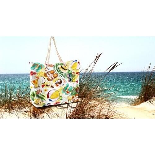 Belnido Home Digital Printed Beach Bag CN2017