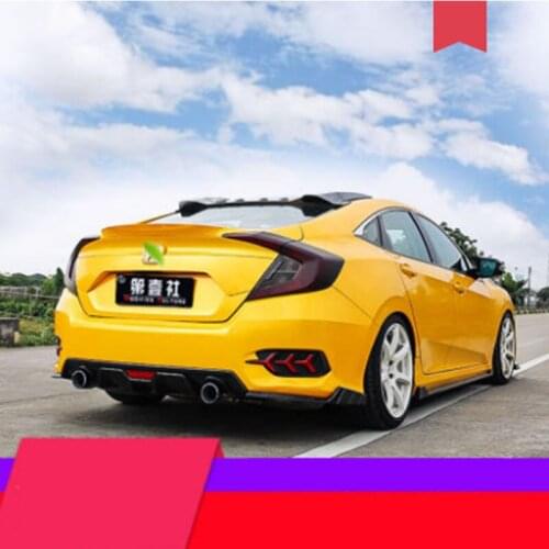 Applicable to 2016-2020 new For civic modified tail wings, FC-510 wings