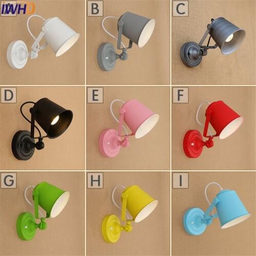 Loft Industrial LED Wall Sconce Up And Down Adjustable Iron Lamp Decor Vintage Wall Light Fixtures Indoor Lighting Luminaire