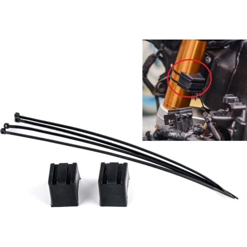 Motorcycle Rubber Steering Limiter Blocks for BMW F800GS F700GS for KTM Duke 2017 2018 2019 Motorbikes Accessories