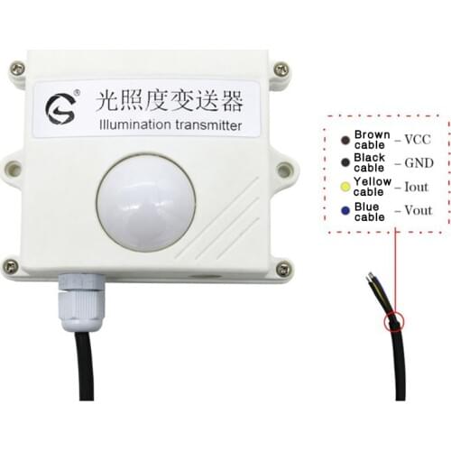 Illuminance Sensor Light Intensity Acquisition Illumination Sensor Module Voltage / Current Output Agricultural Greenhouse