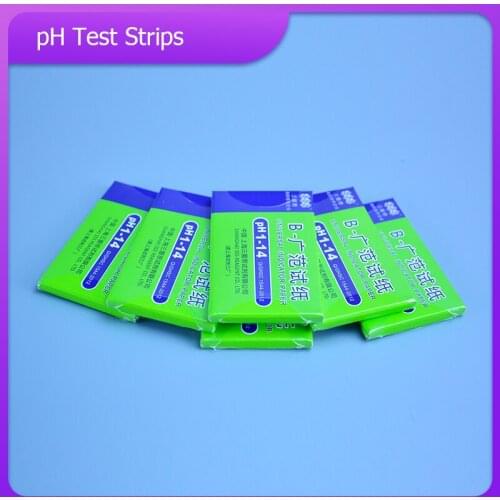 80 Strips/pack PH Test Strips Full PH Meter PH Controller 1-14st Indicator Litmus Tester Paper Water Soilsting Kit Factory
