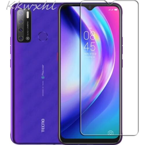 Tempered Glass for Tecno Pouvoir 4 GLASS Protective Film FOR Tecno Pouvoir4 Pro Screen Protector cover