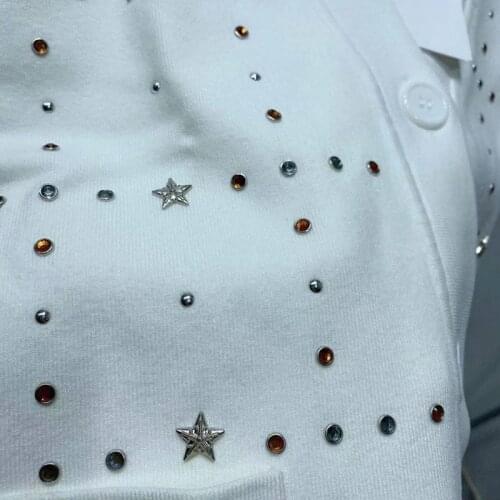 Women Cardigan Spring Autumn Long Sleeve V-Neck Knitted Solid High Street Chic Stunning Elegant Fashion S