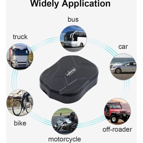 TK905B Car GPS Tracker Waterproof Magnet 10000mAh 120Days Long Battery Life 2G TKstar Vehicle GPS Locator Free App &Web Tracking