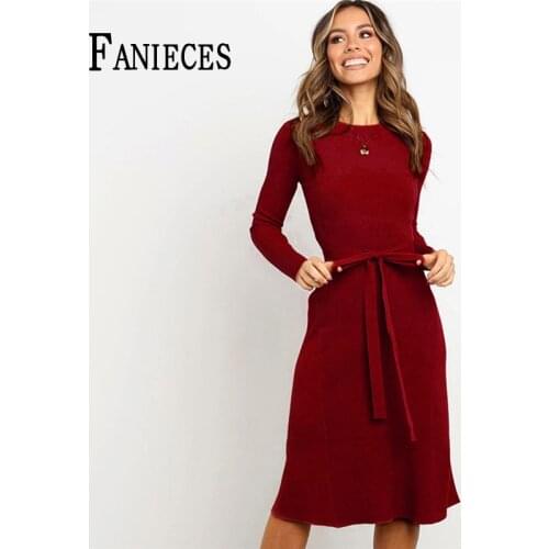 FANIECES/梵易斯 Fashionable Knitted Dresses