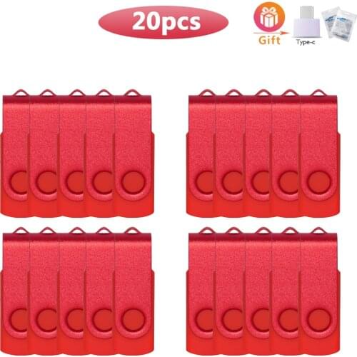 Bulk 20pcs free logo USB 2.0 Flash Disk 128GB 64GB 32GB 16GB Pen drive usb flash drives Memory Stick For Computer Waterproof