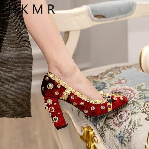 Кожаные туфли-лодочки HKMR China At AliExpress