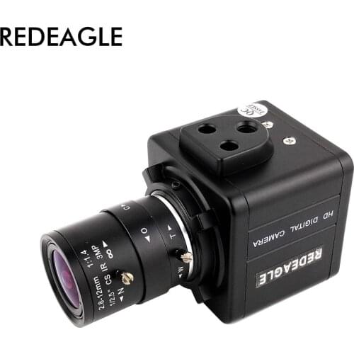 REDEAGLE Industrial 2.8-12MM Varifocal Zoom Manual Focus Sony Effio CCD 700TVL Analog CCTV Home Security Camera