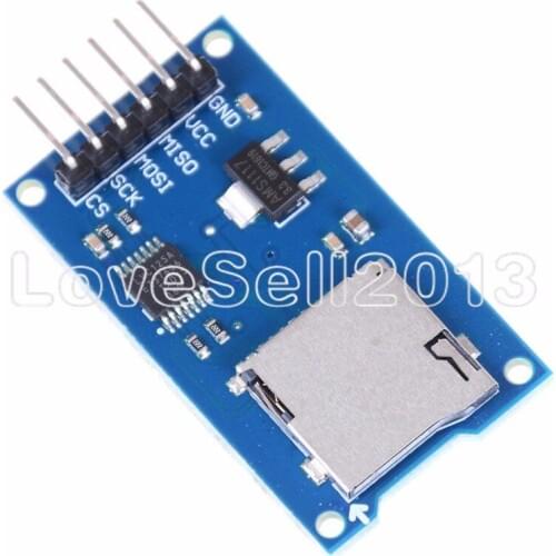 Micro SD Storage Board Mciro SD TF Card Memory Shield Module SPI for Arduino New