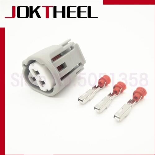 1/5/10/20 sets kit Sumitomo 3 pin way female waterproof housing Adapter Toyota Sensor plug with terminal pins seals 6189-0486