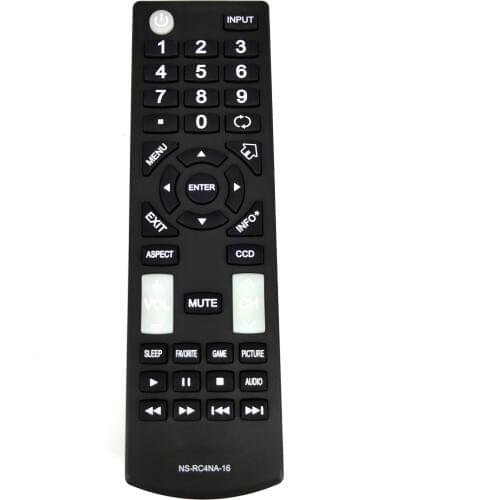 New NS-RC4NA-16 Remote Control fit for Insignia LCD LED TV NS43D420NA16 NS43D420NA16 NS48D420NA16 NS48D420NA16 NS50D420M