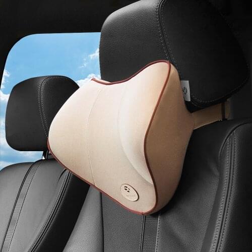 Car Seat Pillows 3D Memory Foam Cushion Car-styling Car Neck Pillow For Car Seat Travel Office Chair Breathable
