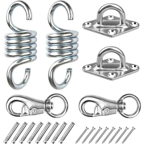 Hammock Hanging Chair Swing Sandbag Bag Suspension Hoisting Stainless Steel Fixed Hardware Spring Accessories