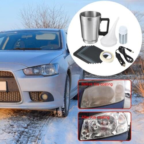 Professional Headlight Restoration Kit Car Headlight Repair Kits Car Motorcycle Headlamp Cleaning Tools Car Goods Accessories