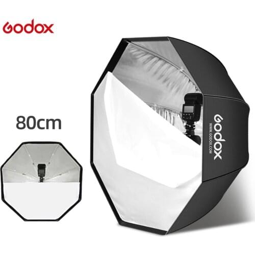 Godox light Softbox 80cm / 31.5in Diameter Octagon Brolly Umbrella Photography accessories soft box Reflector for Video Studio