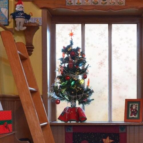 150cm Length Static Cling Window Film Snowflake Private Reusable Decorative Glass Foil For Bathroom Bedroom Living Room Kitchen