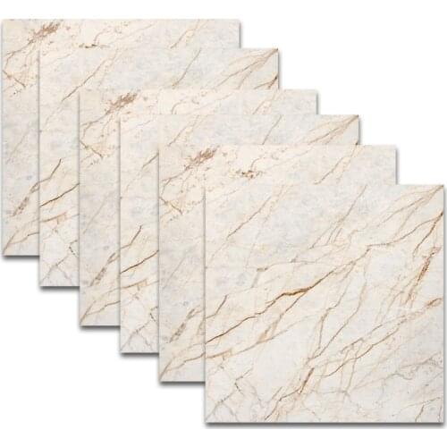 Kitchen Oil-proof Waterproof Stickers PVC Marble Tile Stickers Kitchen Stove Cabinet Self Adhesive Wall Sticker DIY Wallpaper