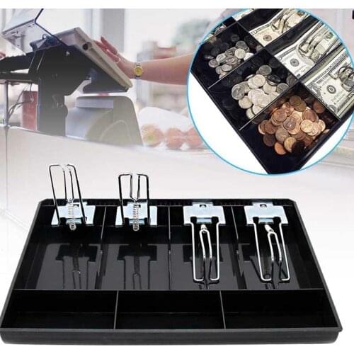 Hard Case Clip Cash Register Box New Classify Store Cashier Coin Drawer Box Cash Drawer Tray Money Counter Case CNIM Hot