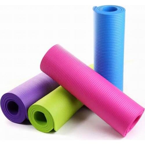 1830*610mm Enviormental TUV Certificated NBR Yoga Foam Mat Cushion for Fitness Home Exercises Gym Pilates Physiotherapy Massage