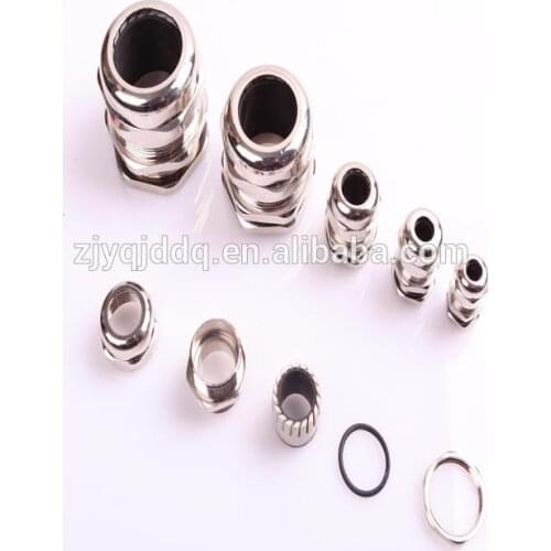 1Pcs PG7 PG9 PG11 PG13.5 PG16 PG19 PG21 PG25 PG29 PG36 Nickel Brass Metal IP68 Waterproof Cable Glands Connector Wire