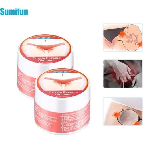 10g Sumifun Anti-Itching Ointment Herbal Extract Intimate Cream For Male and Female Remove Antibacterial Antipruritic Skin Care