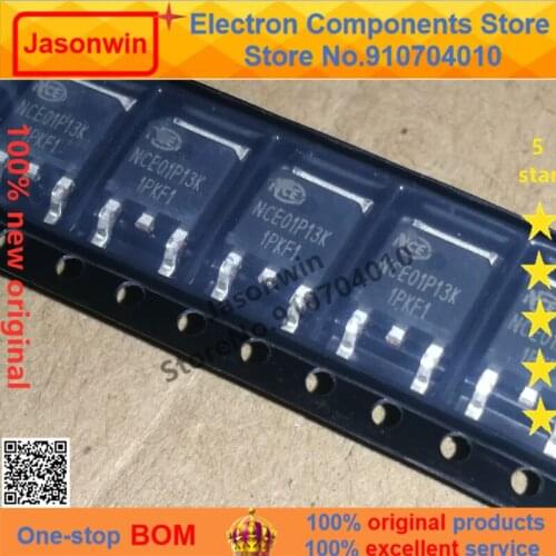 100% nuevo 50 unids/lote original MOSFET NCE01P13K 01P13 TO-252 P-CH -100V -13A MOS Transistor