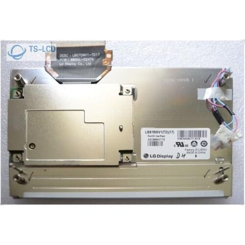 100% testing LB070WV1-TD17 LB070WV1 (TD)(17) original grade A+ 7.0" INCH TFT LCD Panel one year warranty