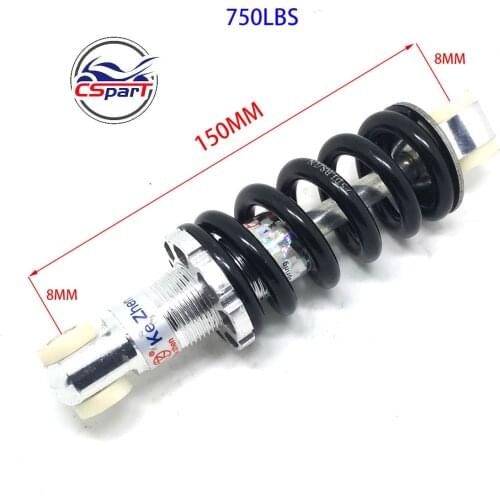 150MM Rear Shock 750LBS 47CC 49CC Mini Moto Cross Dirt PIT BIKE E Scooter