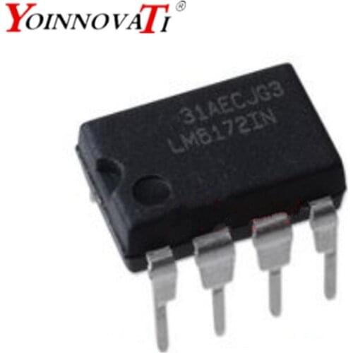 5pcs/lot LM6172IN LM6172 6172 DIP8 IC Best quality