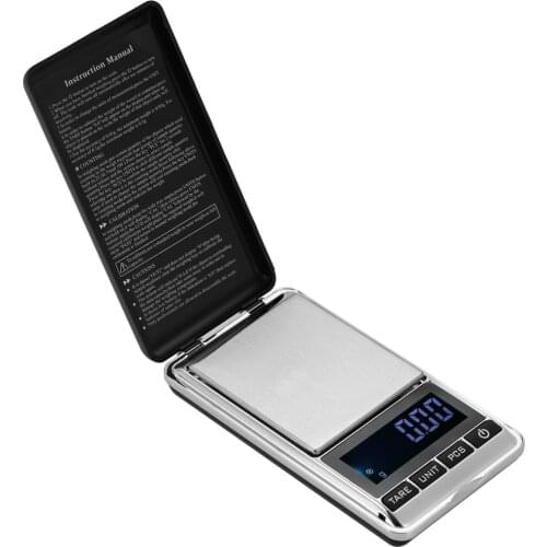 6 Sizes 5 units High Accurate Pocket Scale for Home Jewelry Food Baking Accurate Kitchen Scale Mini Electric Kitchen Scale