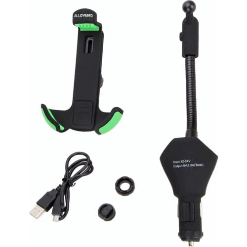 Car Mount Charger with 3 USB Charging Ports Smartphone Dock Cradle Holder Stand for iPhone 7 6S 6 Plus 5S Samsung Galaxy S7 S6