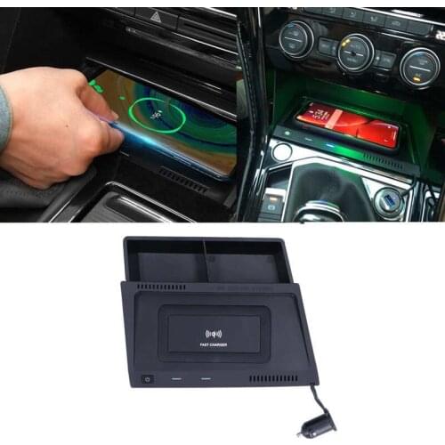 15W Wireless Car Charger 2-in-1 Phone Holder Charging Device for TAYRON / TAYRON X 2019 2020 Car accessories