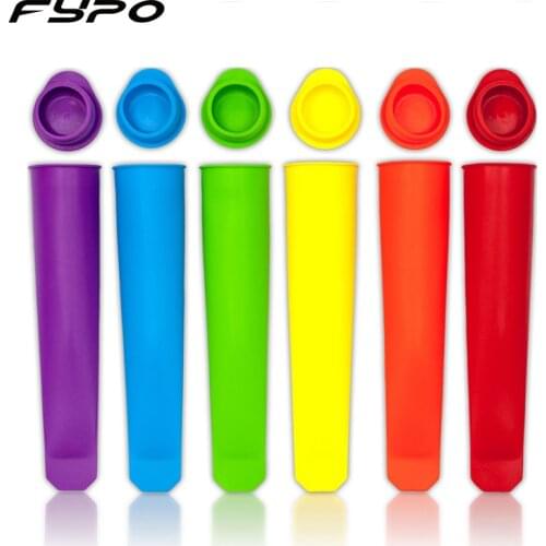 Silicone Ice Stick Molds Form for Ice Cream Maker DIY Summer Frozen Ice Cream Mold Kitchen Tools Popsicle Maker Lolly Mould