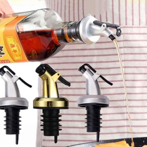 Home Kitchen bar Tools Bottle Stopper Leak Proof Wine Stopper Bottle Cap Wine Pourer Spout Stopper Dispenser Olive Oil Sprayer