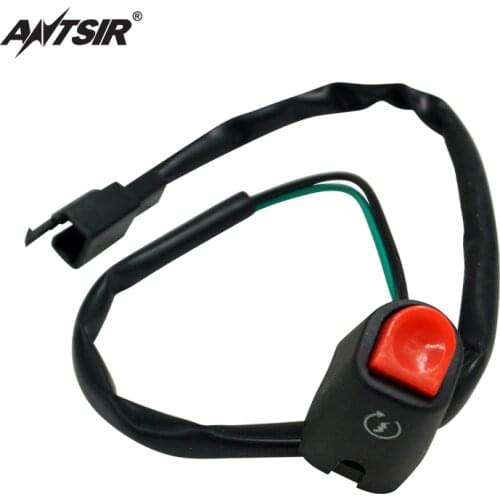 Motorcycle Modification Switch Handlebar Faucet Installation Start Ignition Self-reset Switch Off-road Vehicle Scooter General