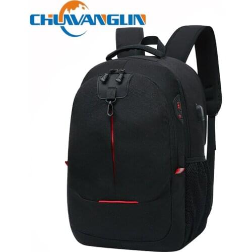 Chuwanglin Casual Business Mens backpacks 15.6 Inch Laptop Backpack Large Capacity Travel Bag School Bags Mochila 3291018