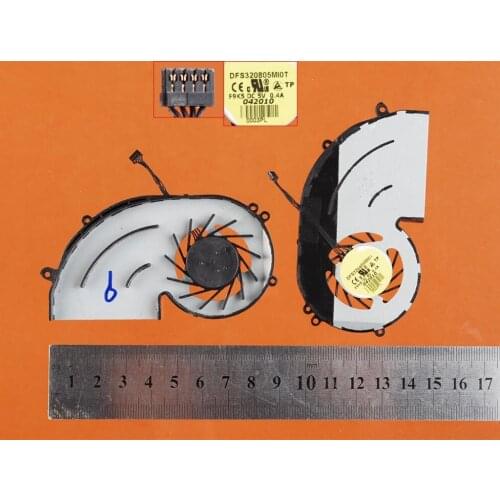 New Laptop Cooling Fan For DELL Vostro V13 V13TL Original PN: DFS320805MI0T F9K5 CPU Cooler Radiator