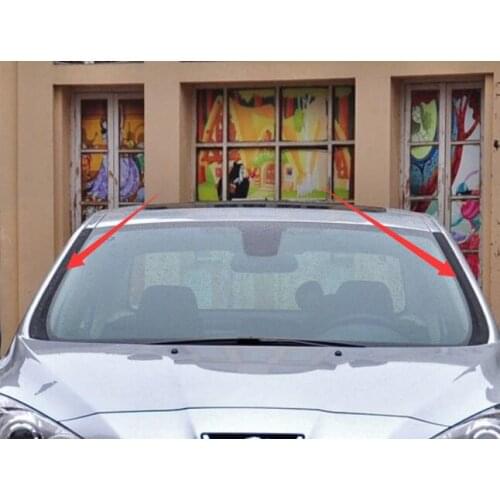 LittleMoon Original brand new windshield beading rubber strip 8120AK 8120AJ on both sides of front windshield for Peugeot 408