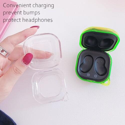 Transparent Protective Case For Samsung Galaxy Buds Pro/Live Earphone Case For Galaxy buds Pro Charging Box Headset Bag Sleeve