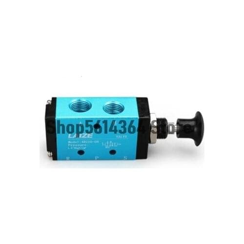 Hand Pull Push Solenoid Valve 2Position 5Way 1/4"G Air Hand Lever Operated Valve 4R210-08