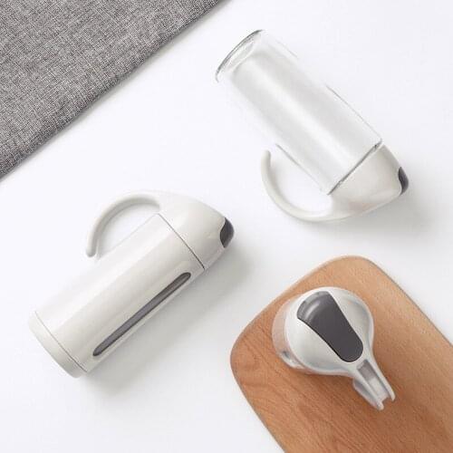 Oil Dispenser Glass Olive Oil Bottle Pot Leakproof Sauce Vinegar Bottle Gravy Boat Oil Pourer Bottle for Cooking Kitchen Tools