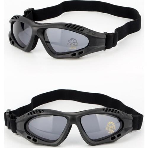 Military Airsoft Tactical Goggles Shooting Glasses Motorcycle Wind Sand Proof Goggles Helmet Eyewear