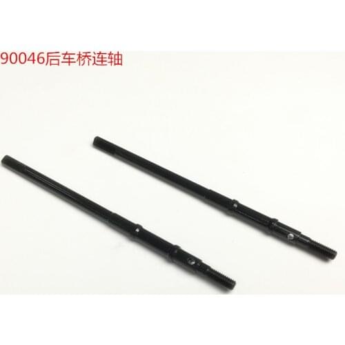 KYX Racing Hardened Steel Rear Axle Drive Shaft Upgrades Parts Accessories for RC Crawler Car Axial SCX10 II 90046 90047