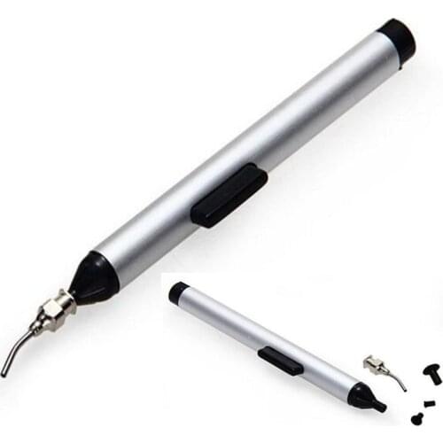 1 Set IC SMD Vacuum Sucking Suction Pen With 3 Suction Headers Easy Pick Up Mobile Phone Repair Tool