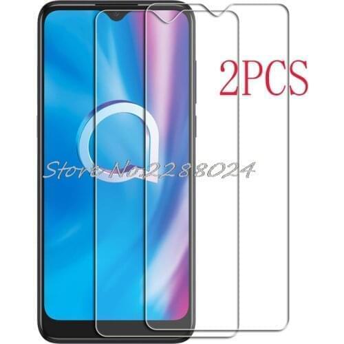 2PCS FOR Alcatel 3L 2020 High HD Tempered Glass Protective On 5029Y, 5029, 5029D Screen Protector Film Cover