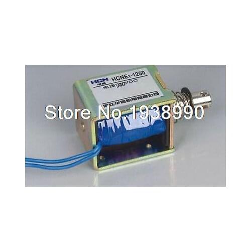 24V Pull Hold/Release 10mm Stroke 0.9Kg Force Electromagnet Solenoid Actuator