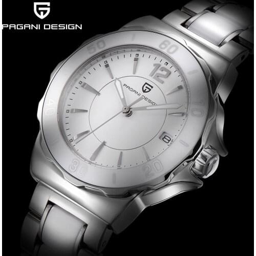 Steel & Ceramic Bracelet Watch for Women Luxury Brand Pagani Design Ladies Watches Fashion Quartz Womens Watches Female Clock