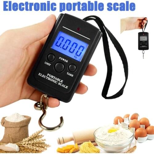 Digital LCD Travel Luggage Scales Portable Handheld Suitcase Bag Weighing Tool SP99