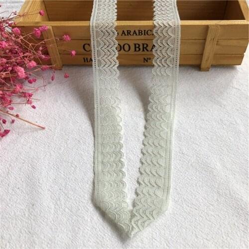 S1192-1 2.5cm cotton trim lace fabric webbing decoration diy garment sewing accessories